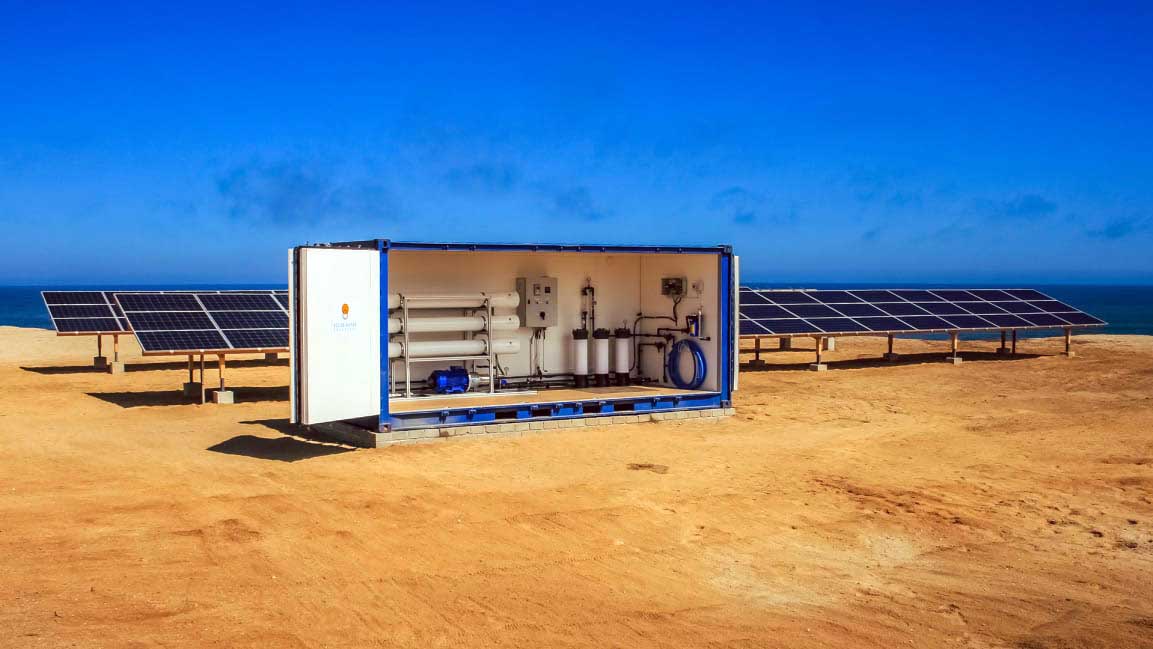 Dessaler l’eau de mer avec de l’énergie solaire