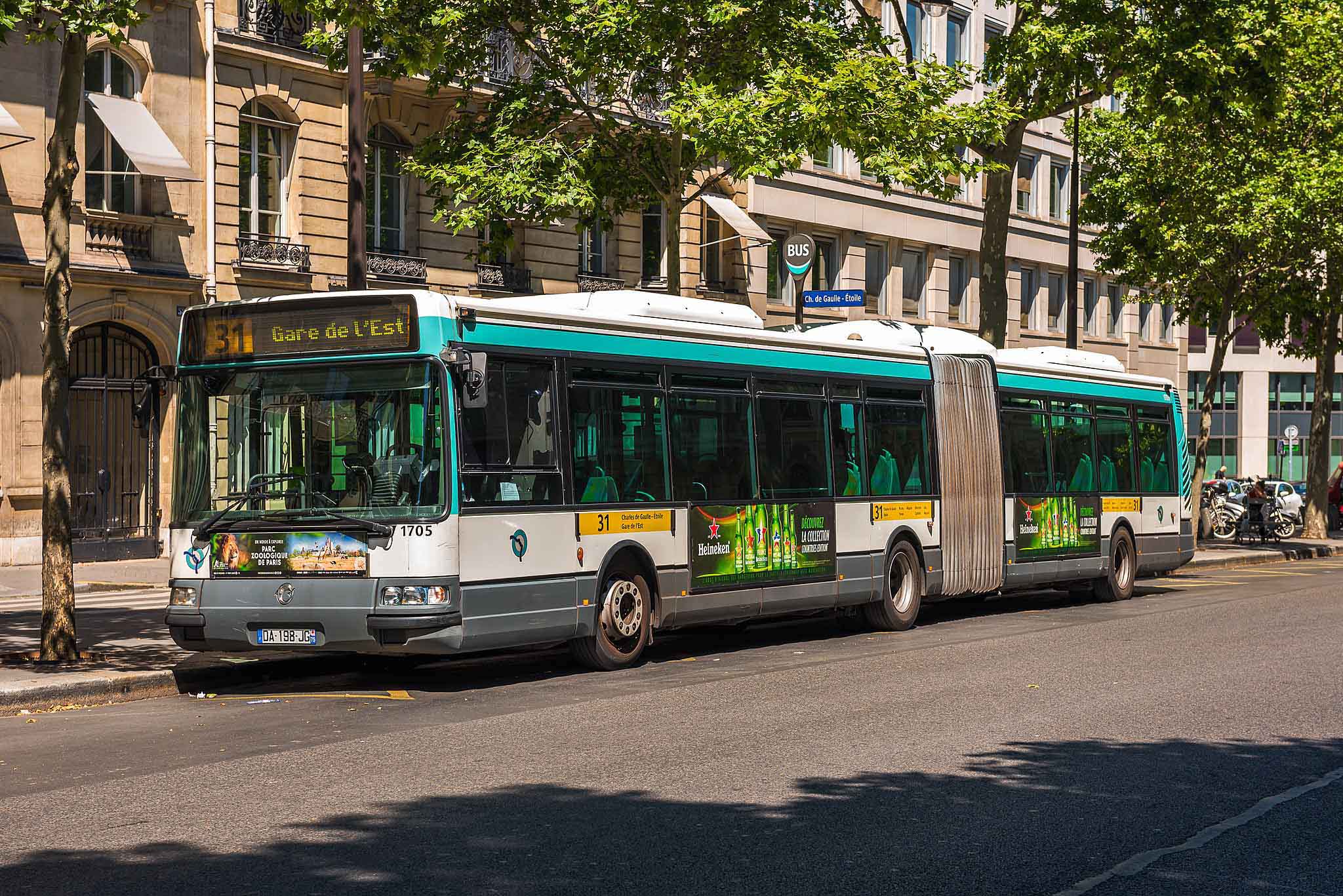 Bus RATP : moins d'électrique, plus de gaz - transportparis - Le  webmagazine des transports parisiens