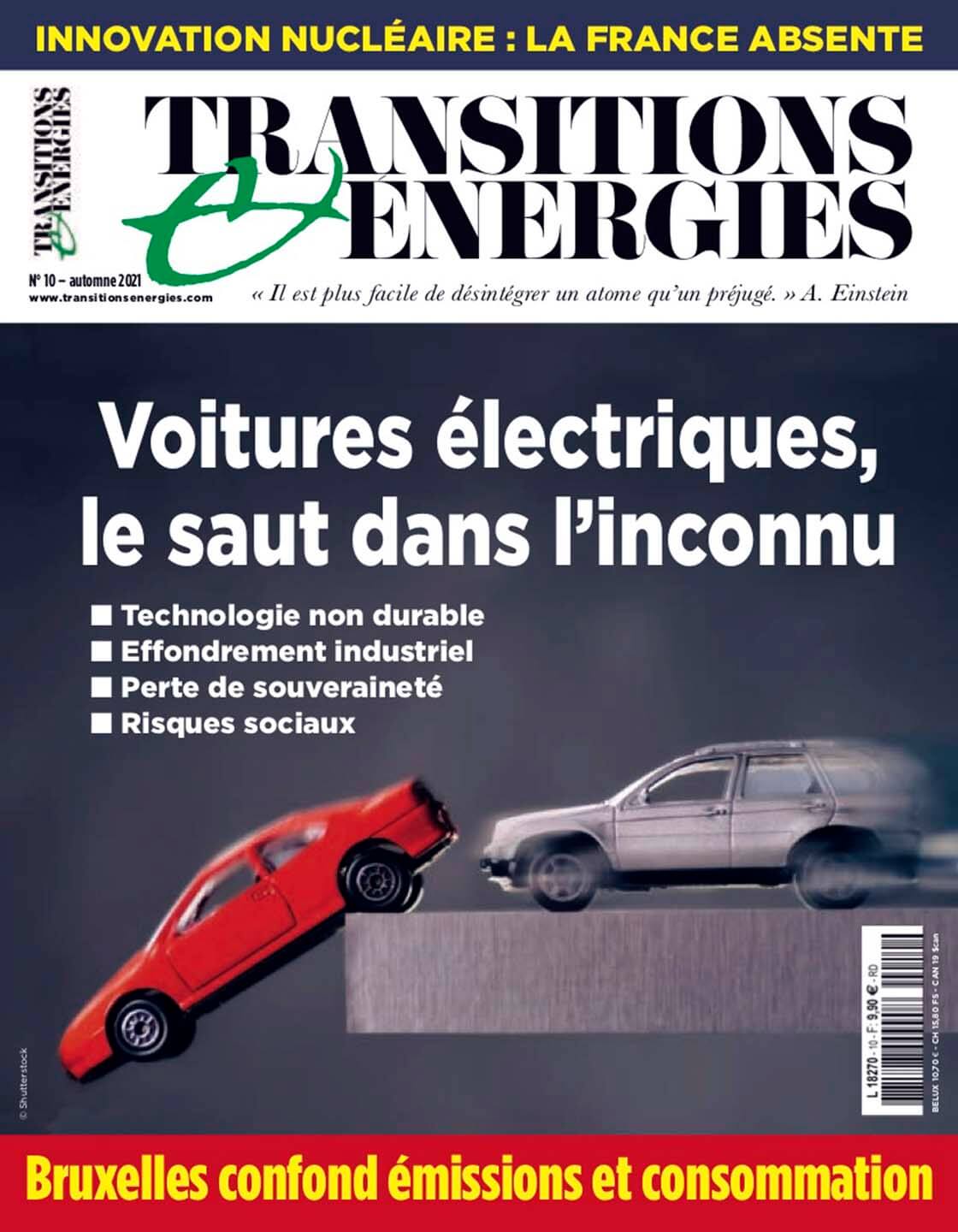 Le nouveau numéro du magazine Transitions & Energies vient de paraître